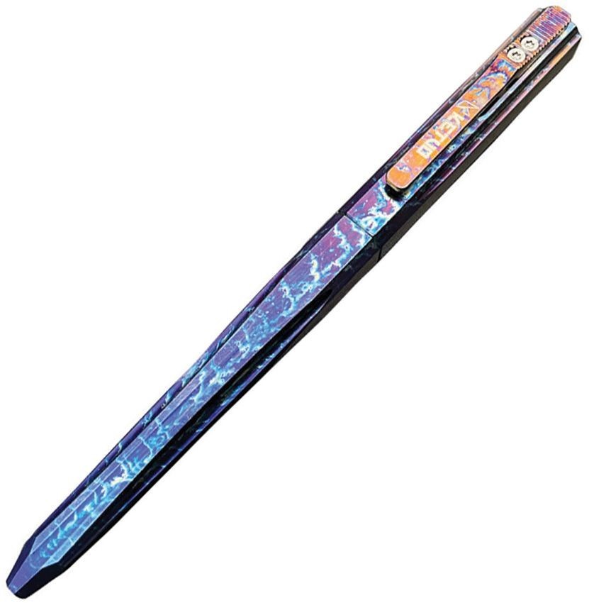 Ketuo Arch Bolt Pen Lightning Strike Durable Titanium Construction 5.25″ Overall