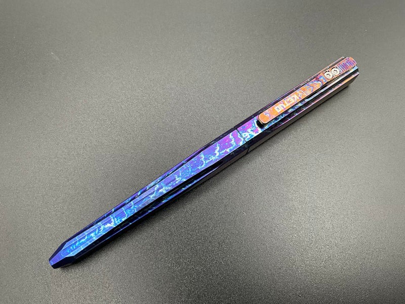 Ketuo Arch Bolt Pen Lightning Strike Durable Titanium Construction 5.25″ Overall