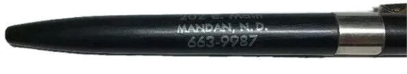 Vtg Johnnie’s Bar Pen Mandan North Dakota Johnnie 202 E Main Advertising Alcohol