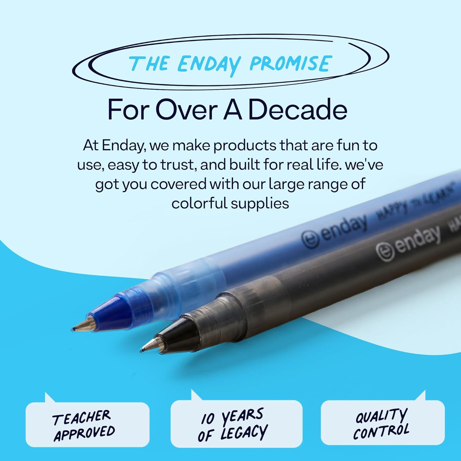 Ballpoint Pens Bulk Blue and Black Pens (240 Pack) 120 Black & 120 Blue – Medium