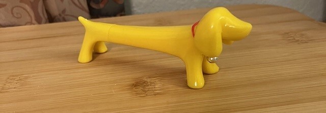 Dachshund Novelty Pen Black Ink Refillable