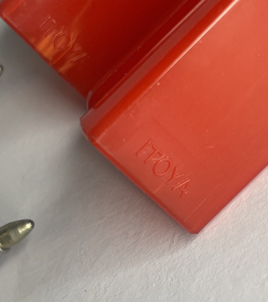 VTG Itoya Magnifying Ballpoint Pens Pair Flat No Roll