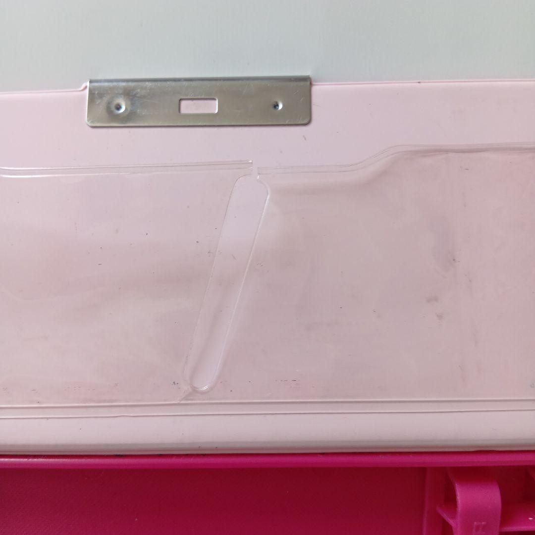 Sanrio Hello Kitty pink pencil case, open on both sides #3a997a