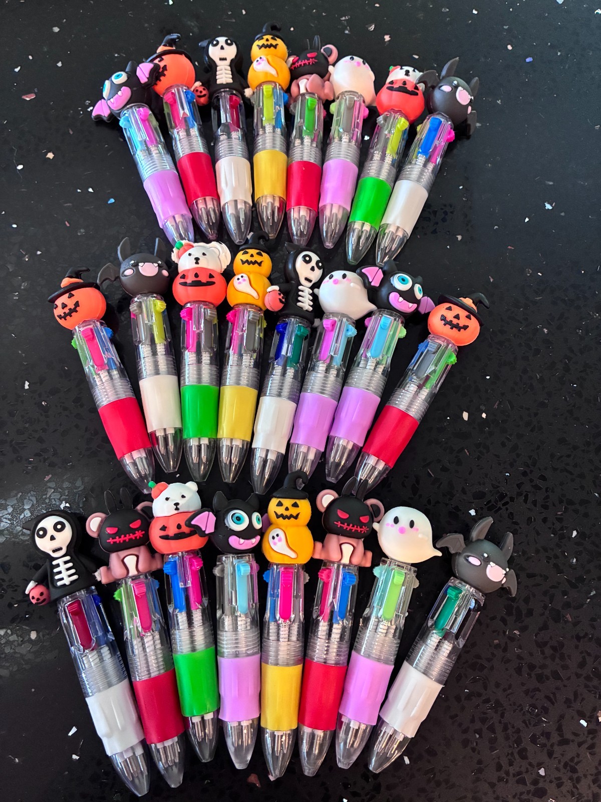 Halloween Mini Multicolor Pens in One 4-in-1
