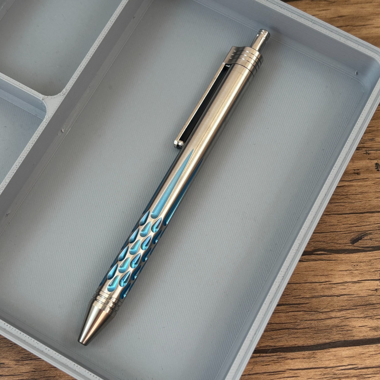 Titanium Ballpoint Pen EDC Pocket Pen Office Business Writing Signature Gift