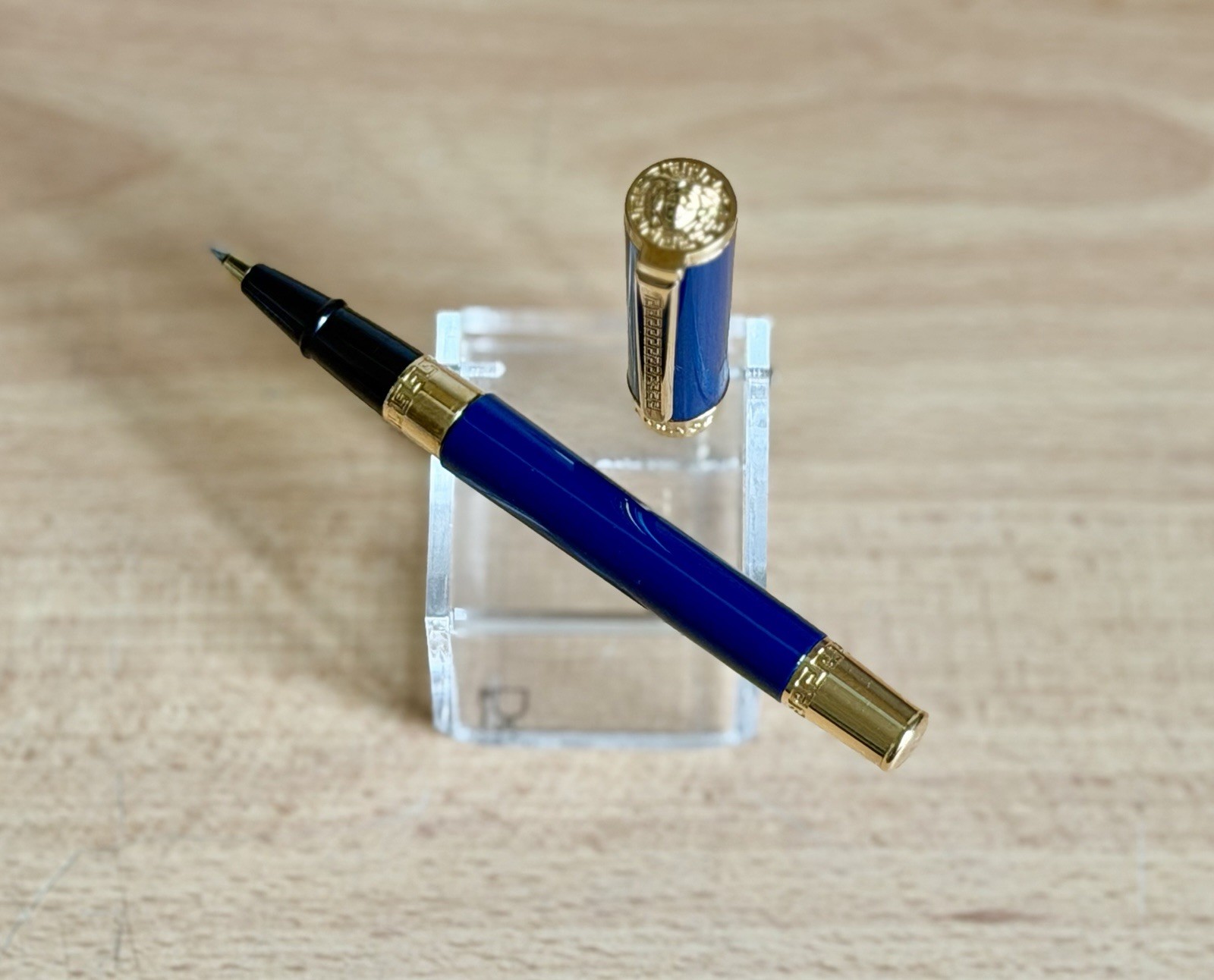 Versace Olympia – Medusa Roller Pen Very Rare Collectible Made In Italy.