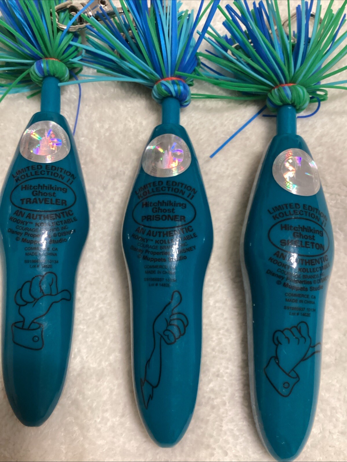 Disney Kooky Kollectable Klickers Pens Haunted Mansion Hitchhiking Ghosts LE