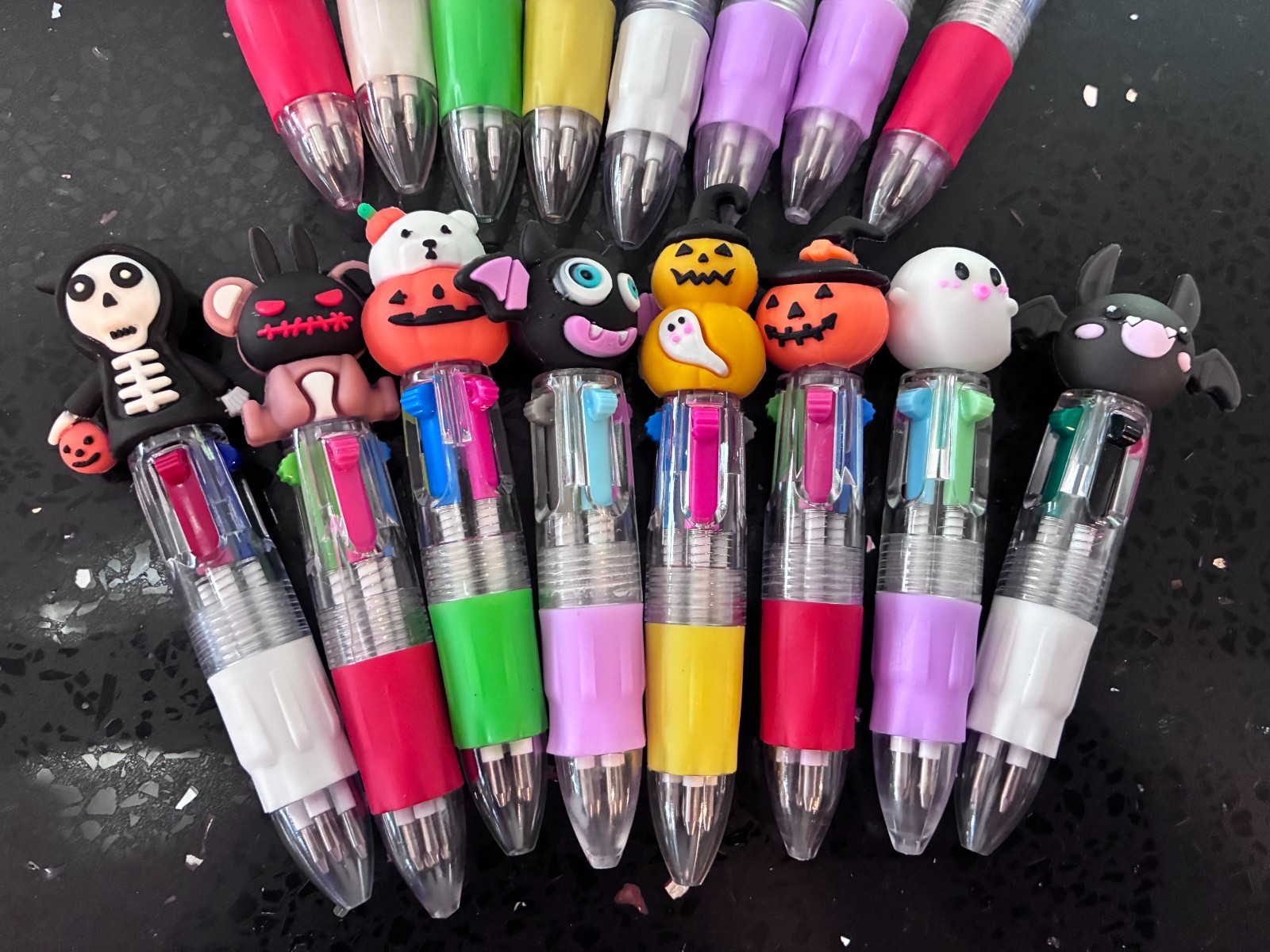 Halloween Mini Multicolor Pens in One 4-in-1