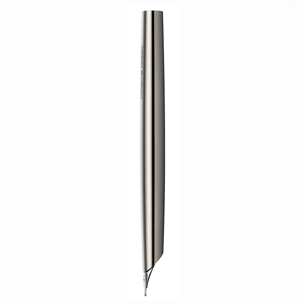 Porsche Design P3135 Solid Chrome Fountainpen Medium nib