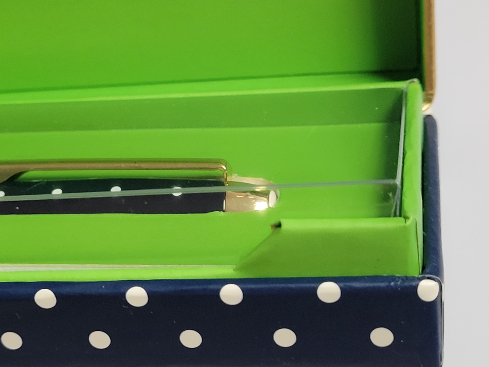 Kate Spade Navy Larabee Dot Ballpoint Pen (2023) Brand New USA Novelty Item