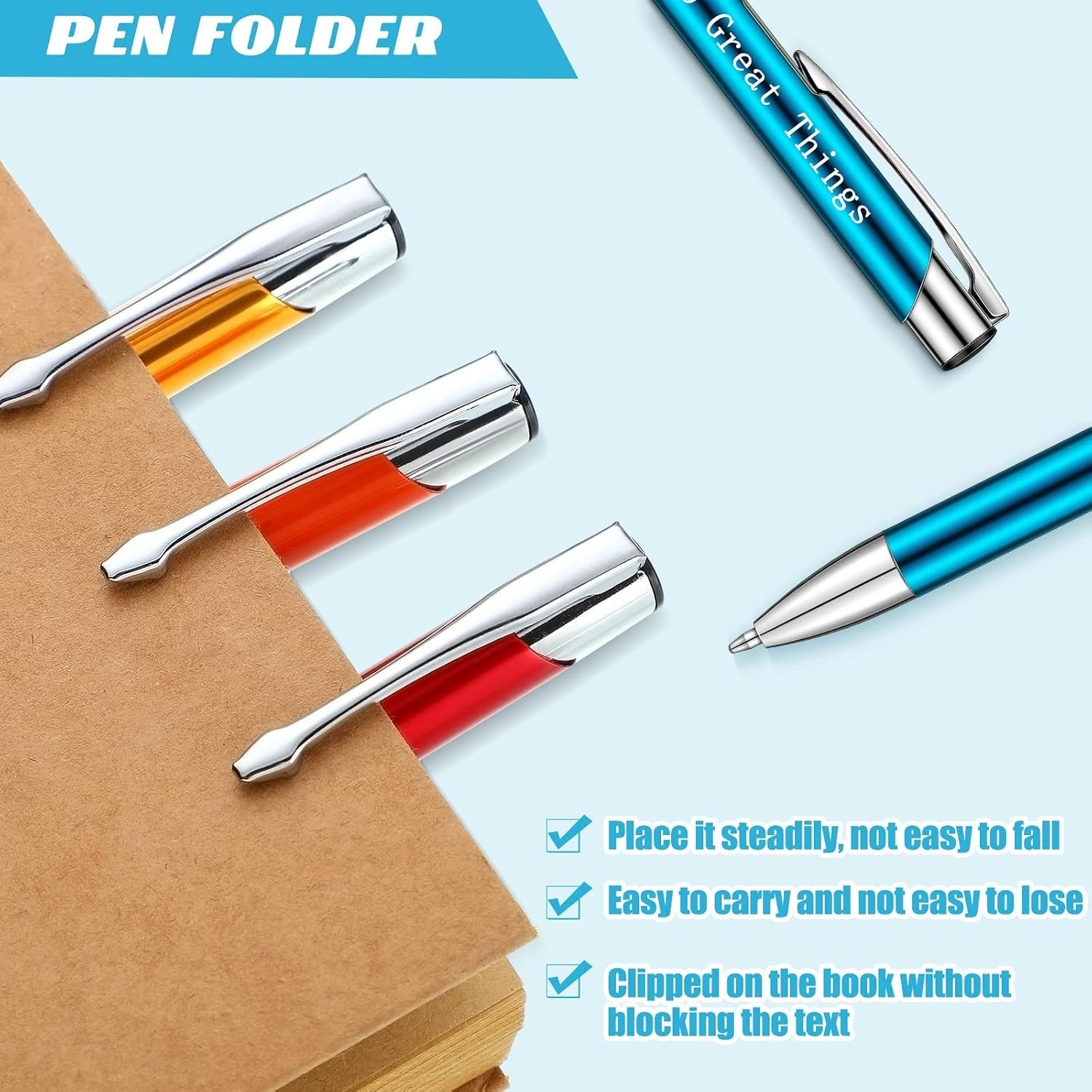 10 Pcs Bible Verse Pens, Inspirational Christian Scripture Ballpoint Pens, Sm…