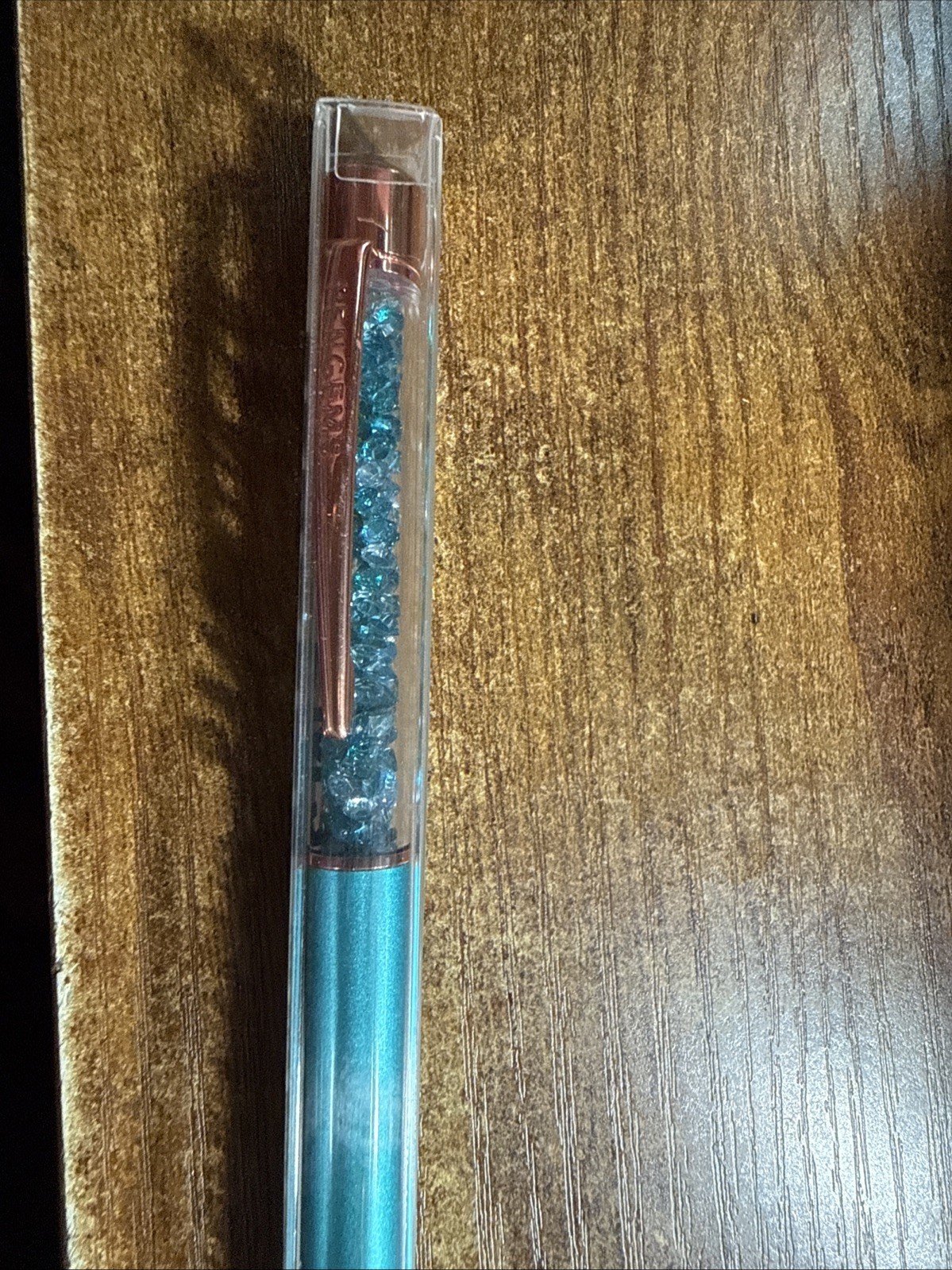 PenGems Pen with Gem – w/ Colored crystals & BOX Blue