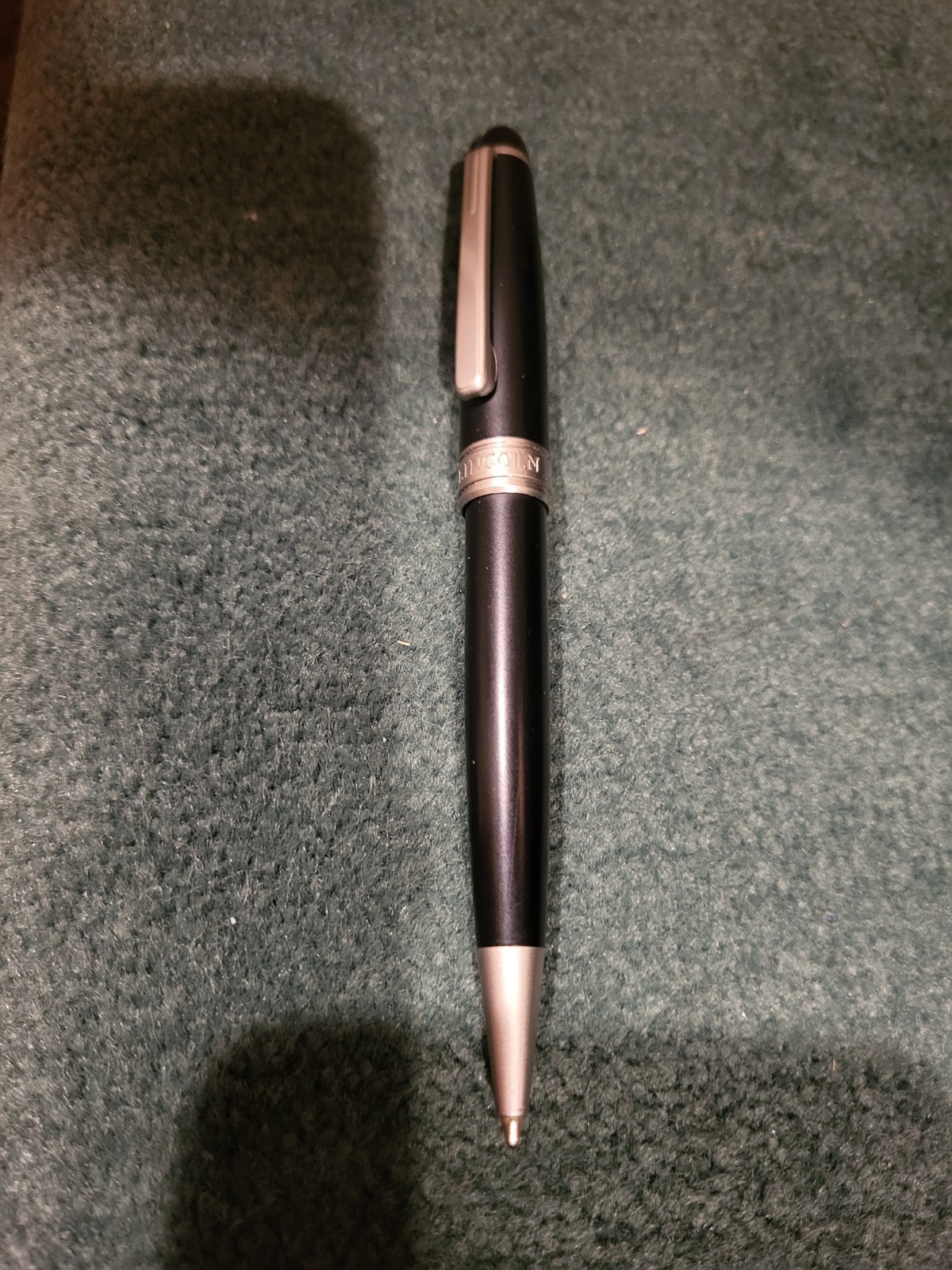 Vintage Collectible Lincoln Continental Ink Pen Lincoln Exclusive Germany Works