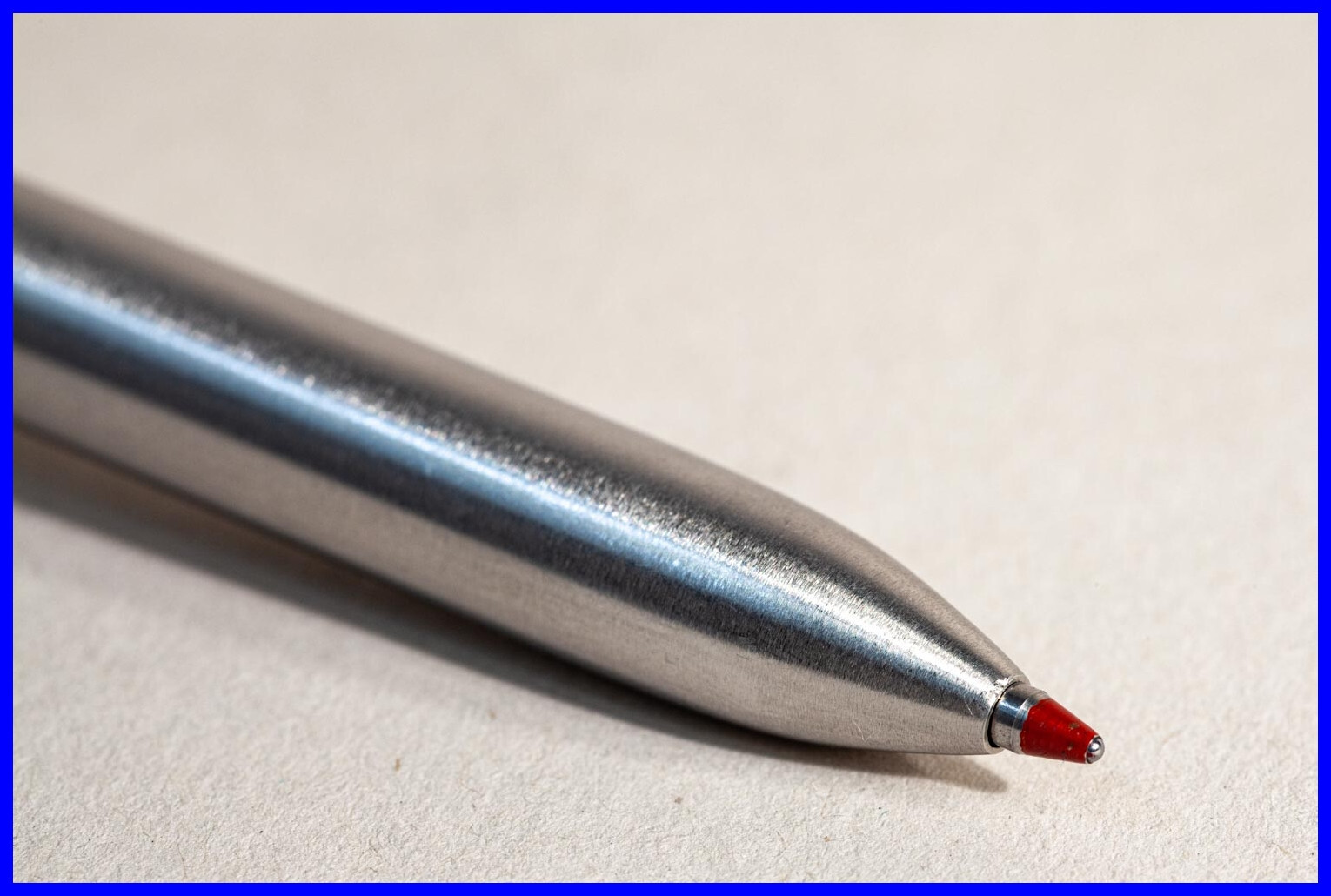 1970/80s Parker Stainless Steel 4 Colors Print Ballpoint Pen – Germany