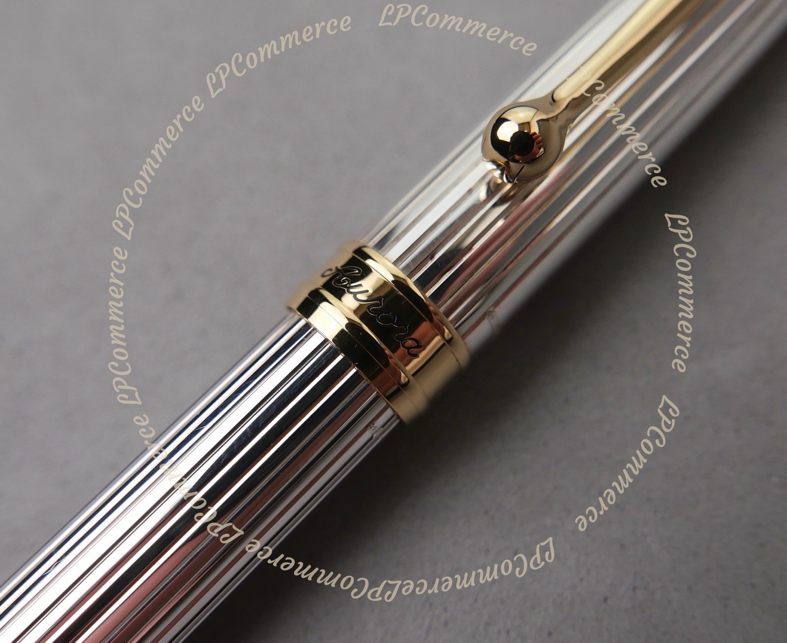 Aurora 88 Solid Silver 925% NOS Ballpoint Silver Solid Jewelry Ballpoint Pen