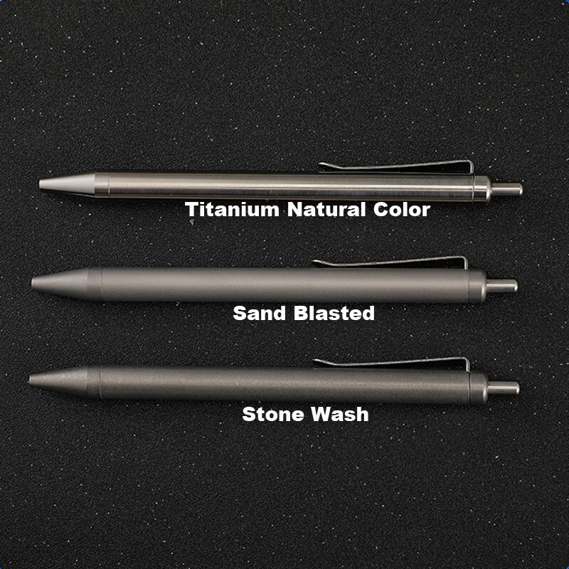 EDC Titanium Alloy Practical Ballpoint Pen Pocket Business Signature Pen Outdoor