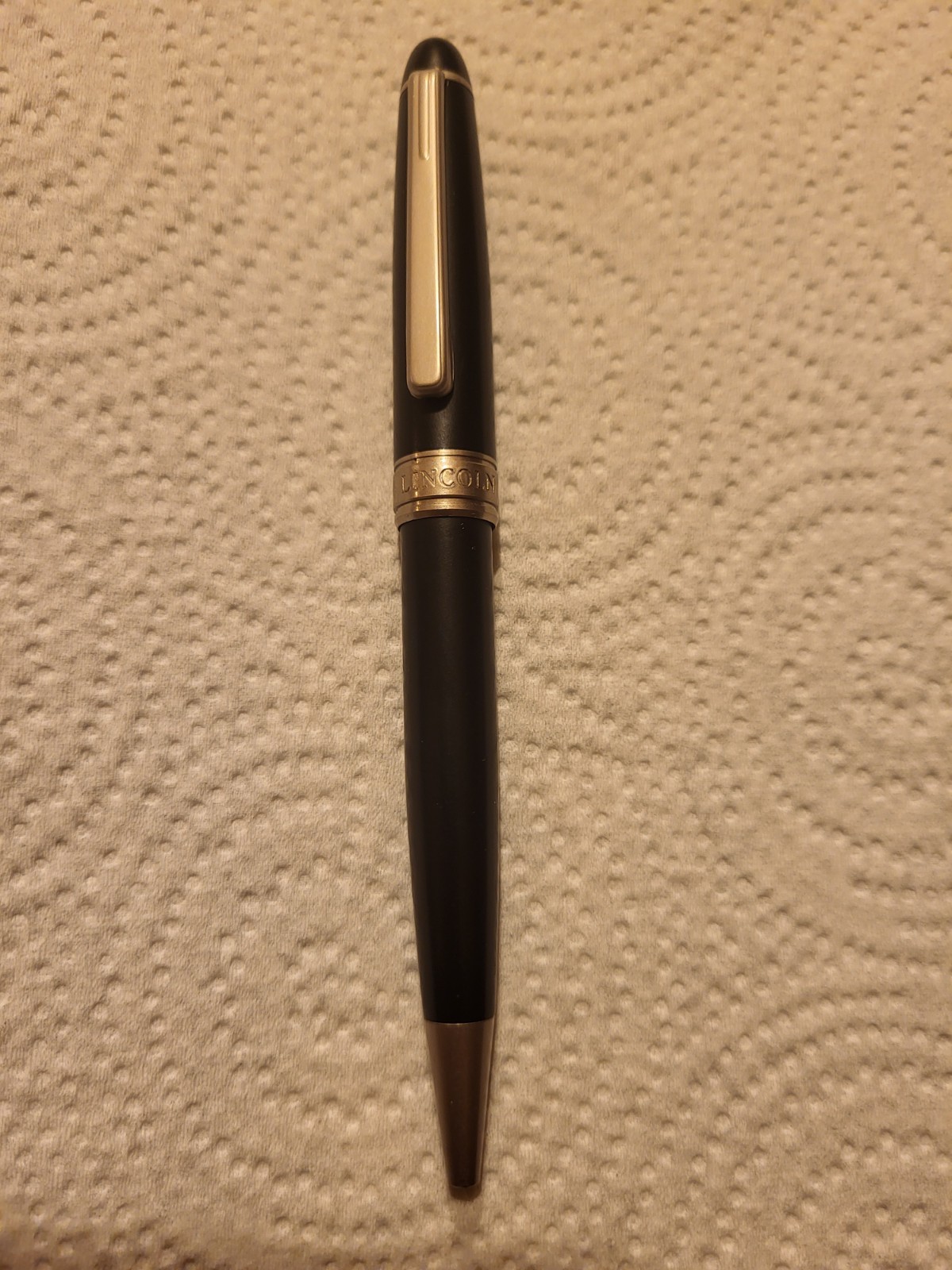 Vintage Collectible Lincoln Continental Ink Pen Lincoln Exclusive Germany Works