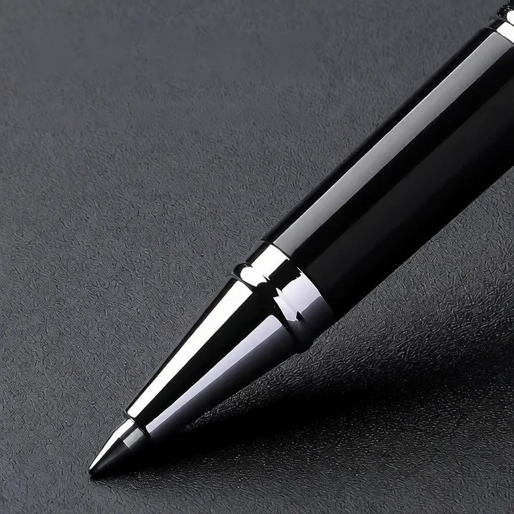 Metal Rollerball Pen 0.35mm Fine Tip Smooth Writing Business Office
