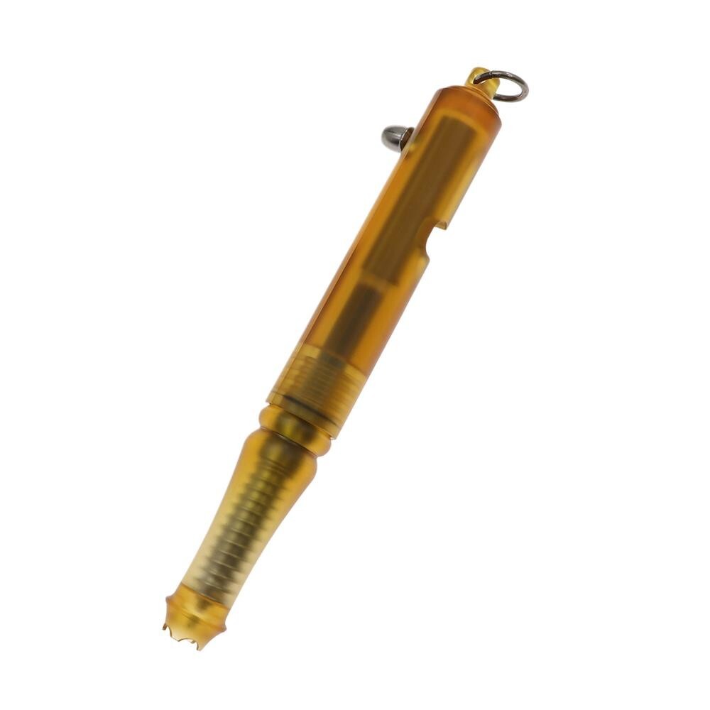 Ultem PEI+Titanium Keychain Ball Pen EDC Mechanical Pen Office Signature Pen 1pc