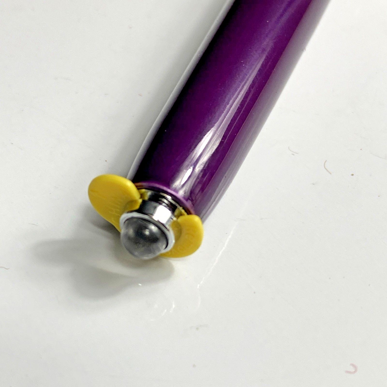 Adler Lexi 3-in-1 LED Lighted Tip Pen Stylus Purple Metal Ballpoint Black Ink