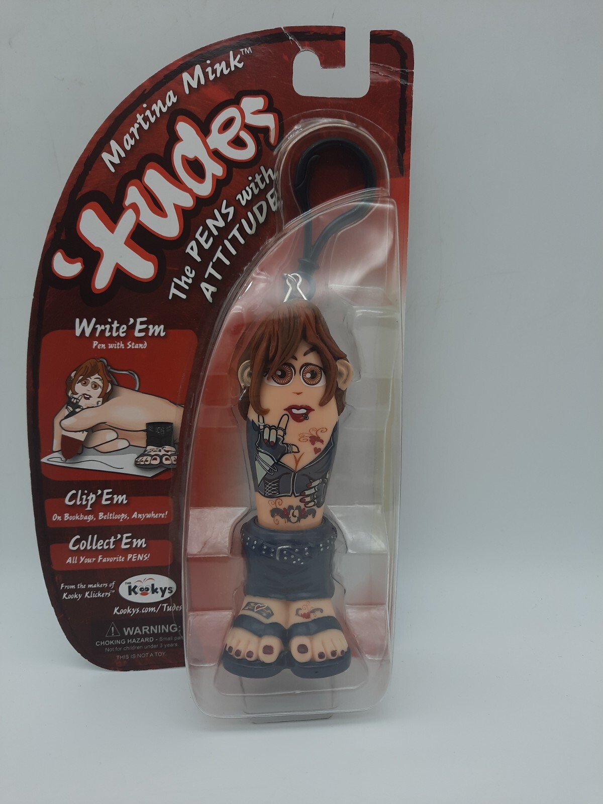 Kooky Klickers Martina Mink ‘tudes The Pen with Attitude NEW Sealed