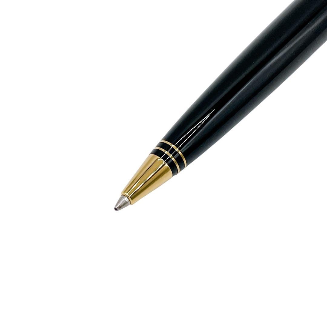 Louis Vuitton N72702 Black Gold Ballpoint Pen Unisex Luxury Writing Instrument