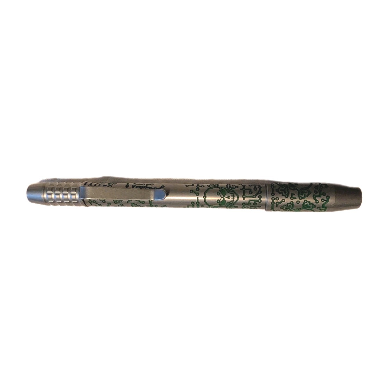 Ti2 Designs Tech Skull Techliner Titanium Machined Pen of the month