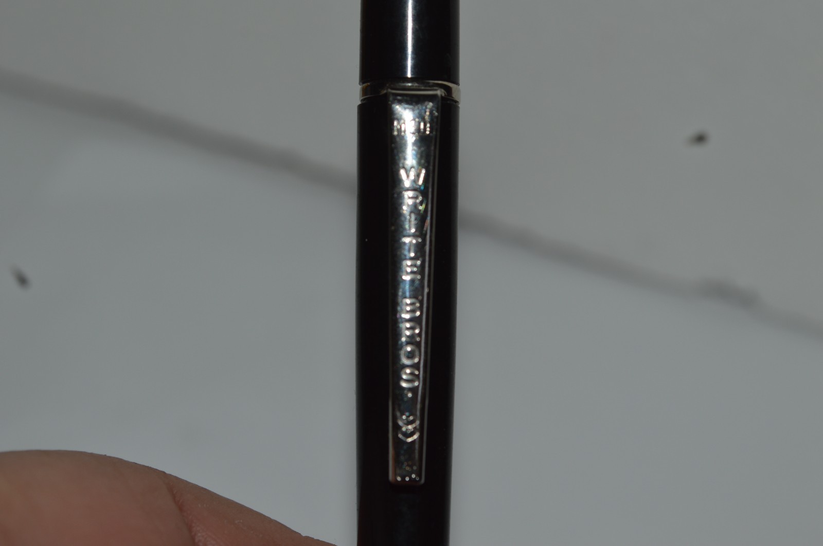 Paper Mate Write Bros Ballpoint Pen Black Color Made In USA 1970’s Retired HTF