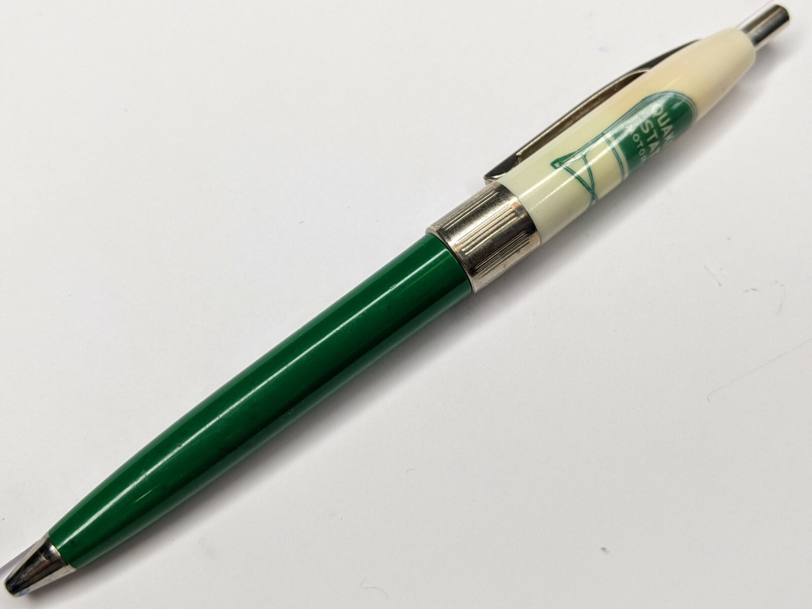 Oelwein, Iowa Quaker State Motor Oil Advertising Pen Stan’s Standard Service G25