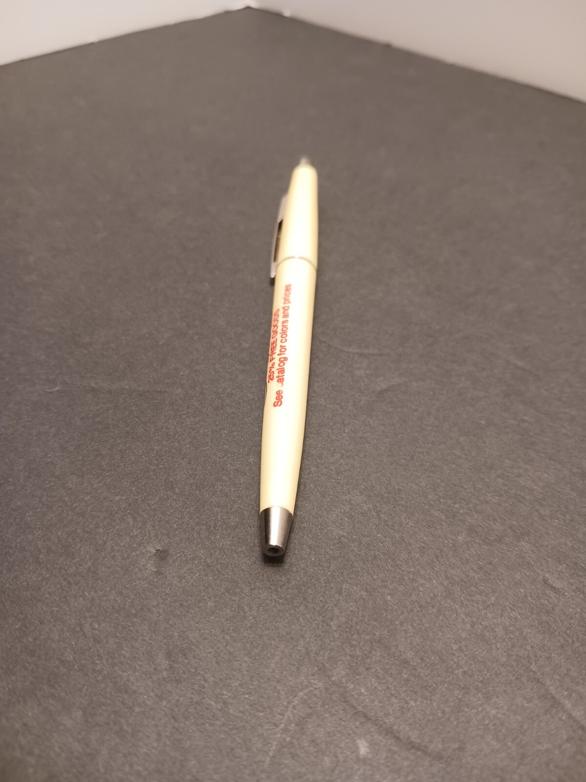 Vintage Ritepoint Advertising Pen / Advantage Wrap V June 1986 Hong Kong