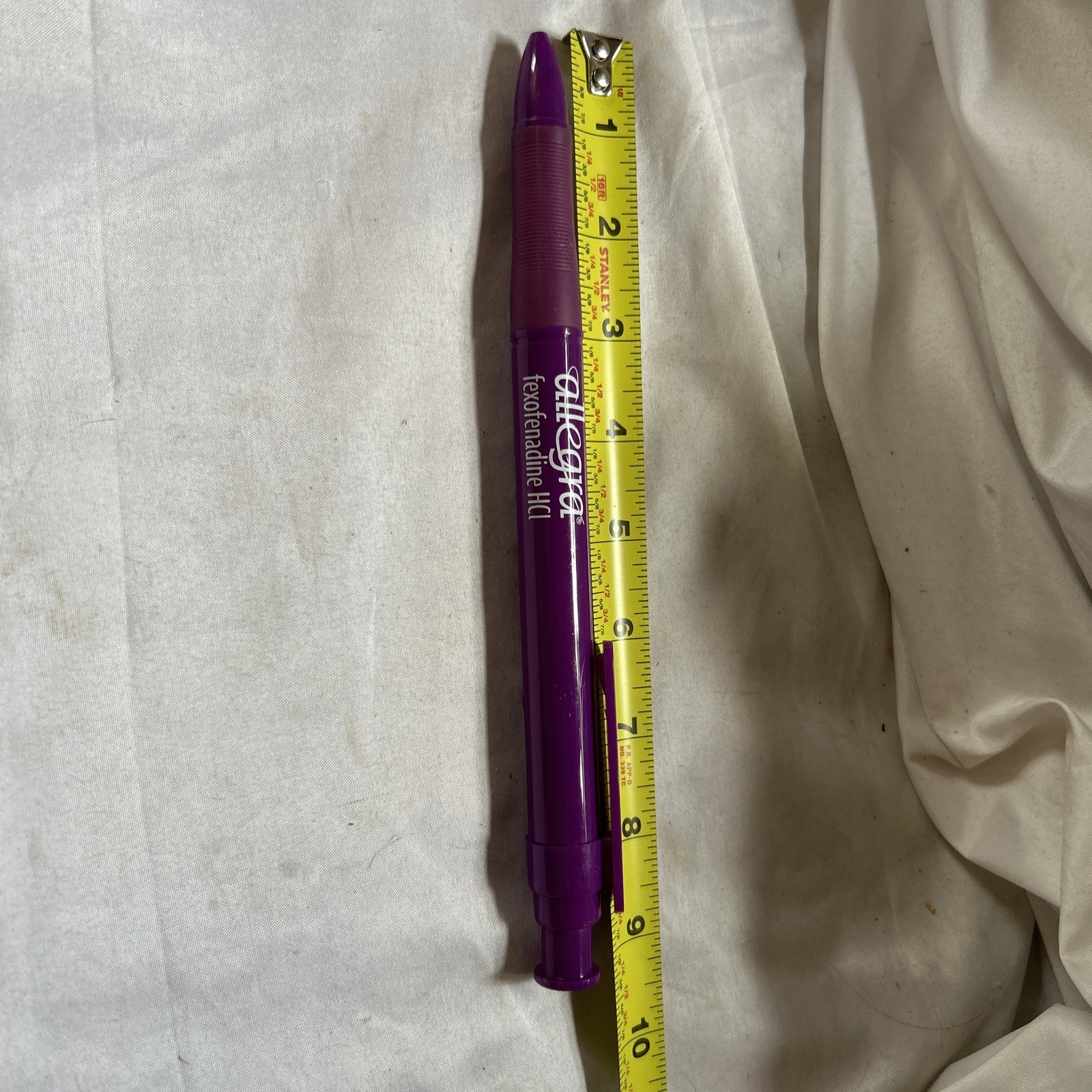 Allegra Promotional Pen Designed To Resemble A Lrg Scale Version Ink Dried Up