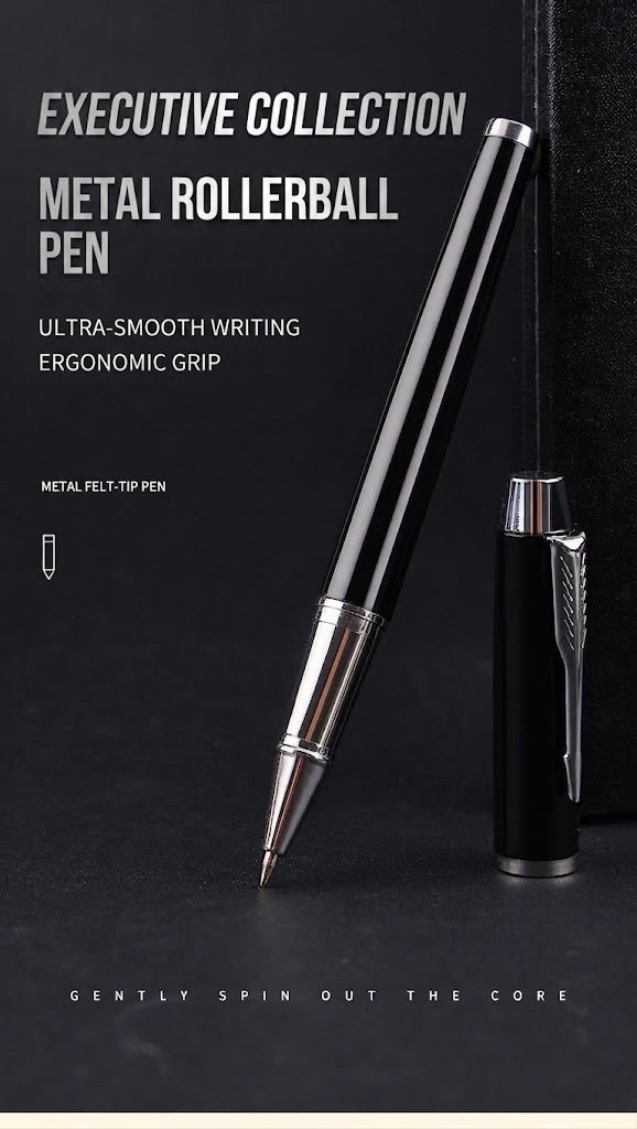 Custom Engraved Executive Pen – Personalized Gift (Gift Box Available)