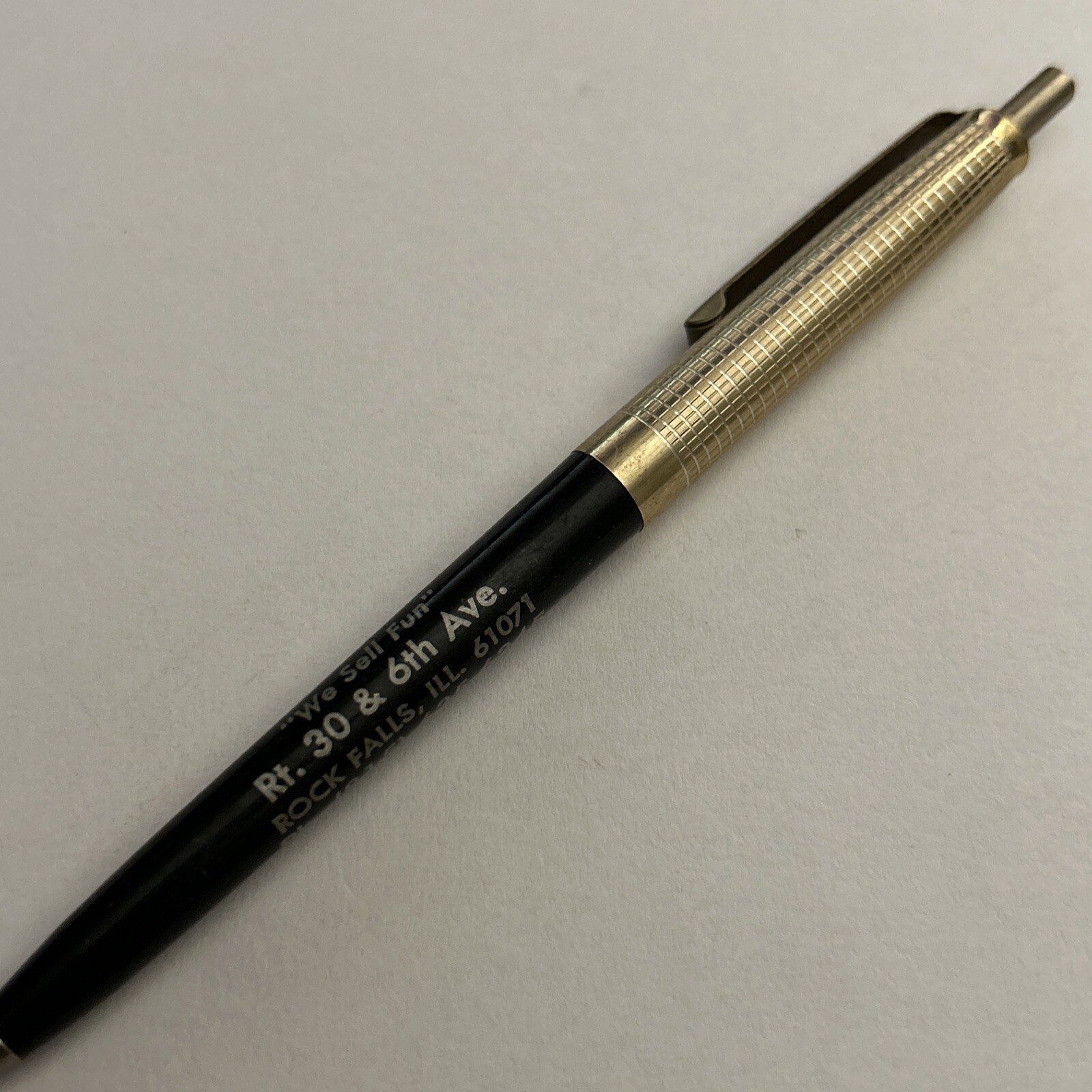 VTG Ballpoint Pen Rocket Trailer Sales Rock Falls Illinois