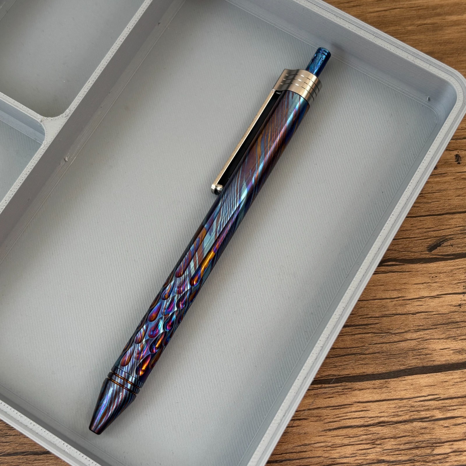 Titanium Ballpoint Pen EDC Pocket Pen Office Business Writing Signature Gift