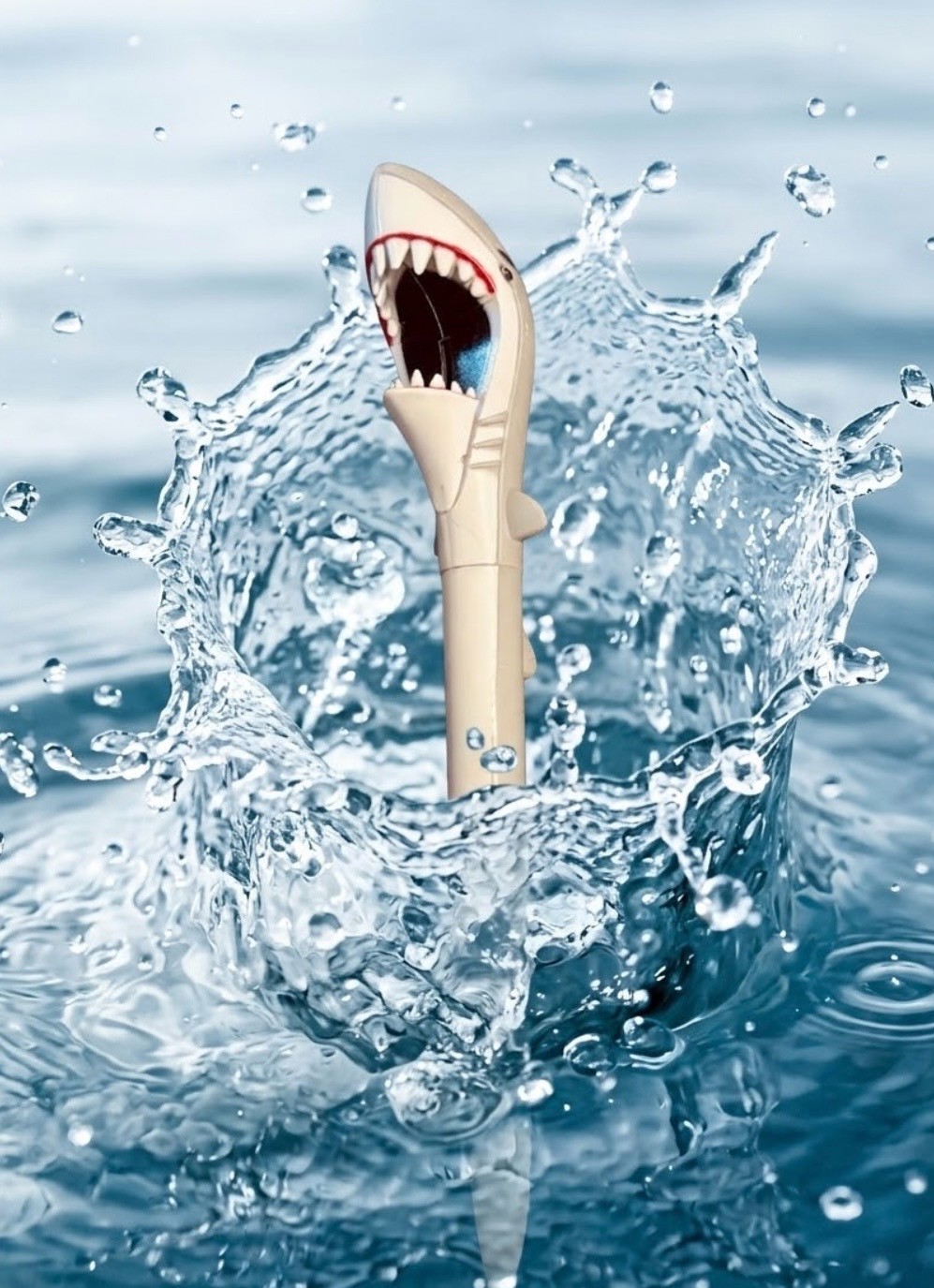 Boredom Buster Interactive Shark Chomping Pen – Black Ink – USA SELLER