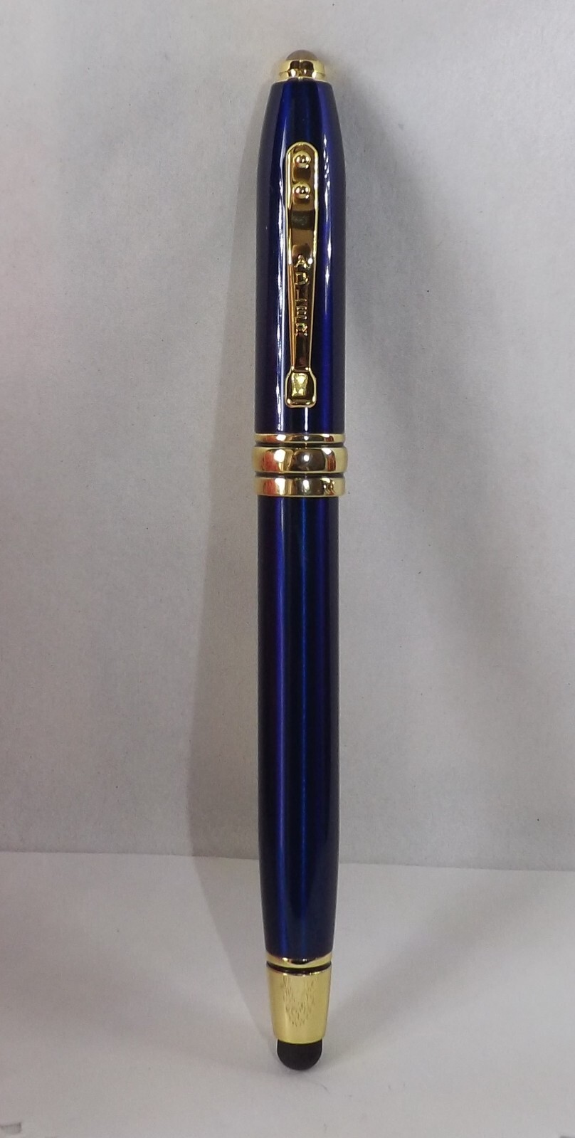 3 in 1 Royale Excel Tech Blue Ballpoint Stylus LED Adler Pen (HIGH QUALITY)
