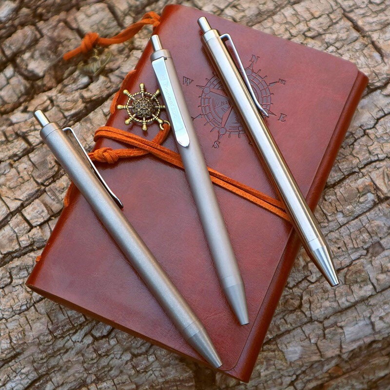 EDC Titanium Alloy Practical Ballpoint Pen Pocket Business Signature Pen Outdoor