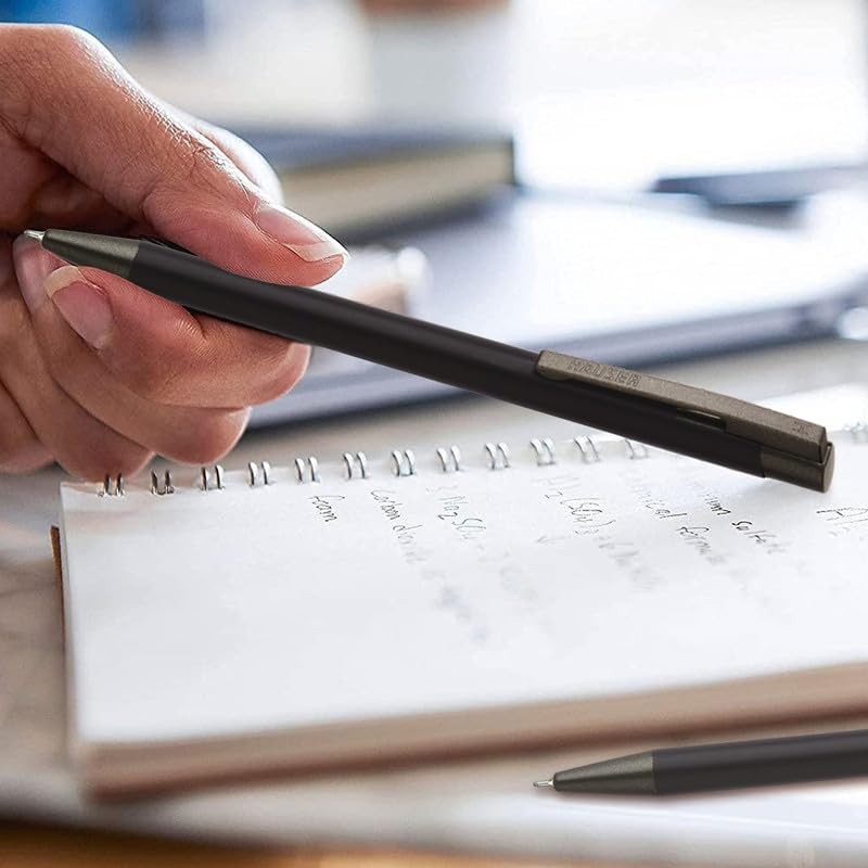 Hauser Aurus Carbon Metal Ball Pen with Comfortable Grip for Easy Handling