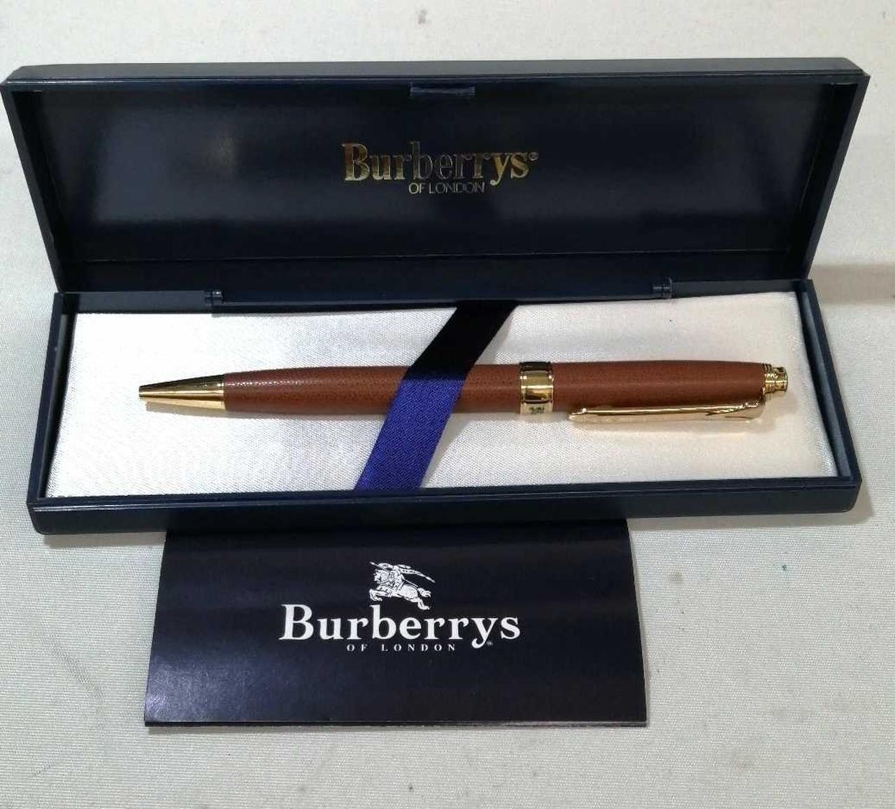 Burberrys Ballpoint Pen With Case