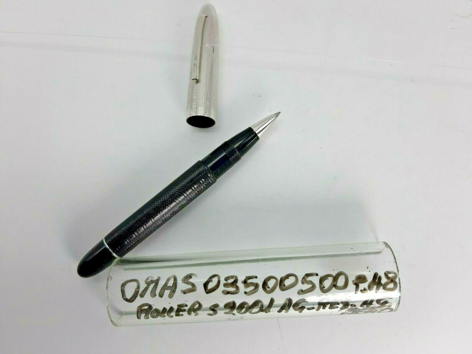 Roller Pen-Medium-Collection S2001-The Guilloche-AG.925/Resin-03 500500-6-Grandma