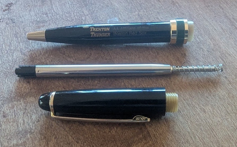 Adler Pen Trenton Thunder AA Affiliate of the Boston Red Sox, In Box, Needs Ink