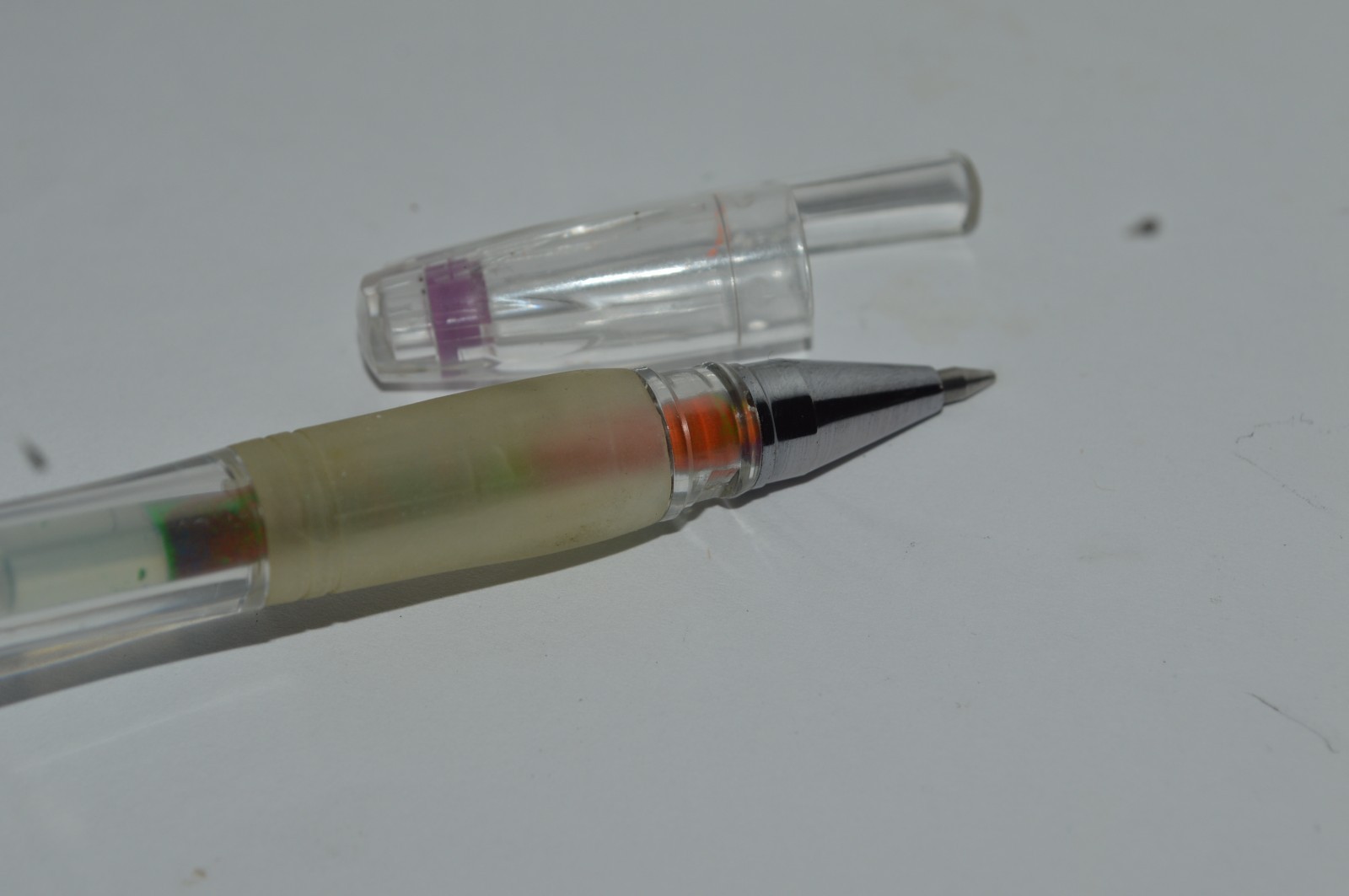 MICROSOFT Two Promotional Ballpoint Pens TechNet Both Plastic Circa 1990’s