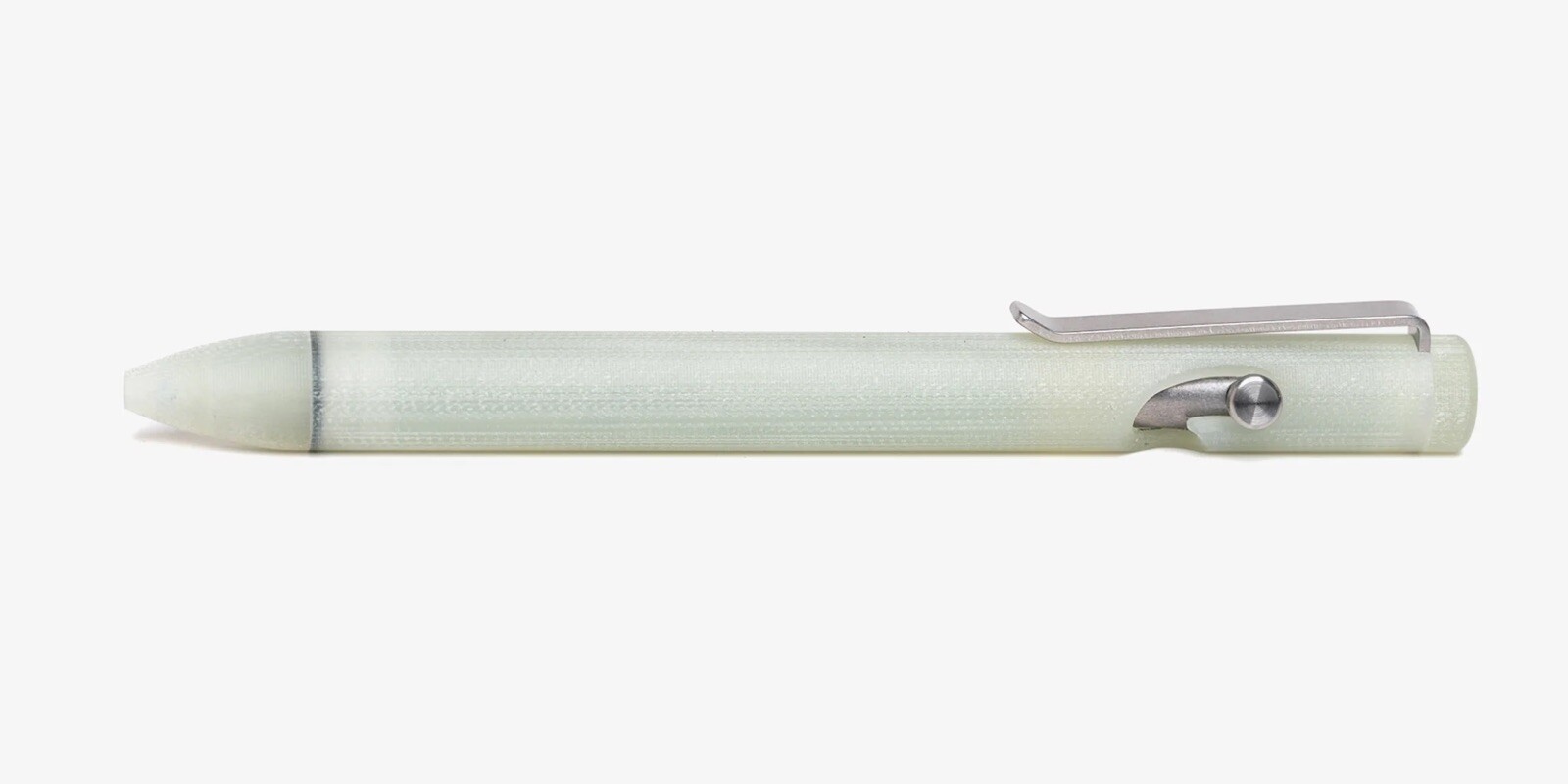 Tactile Turn Shop Series Standard [5.6”] Bolt Action Pen – Natural Jade G10