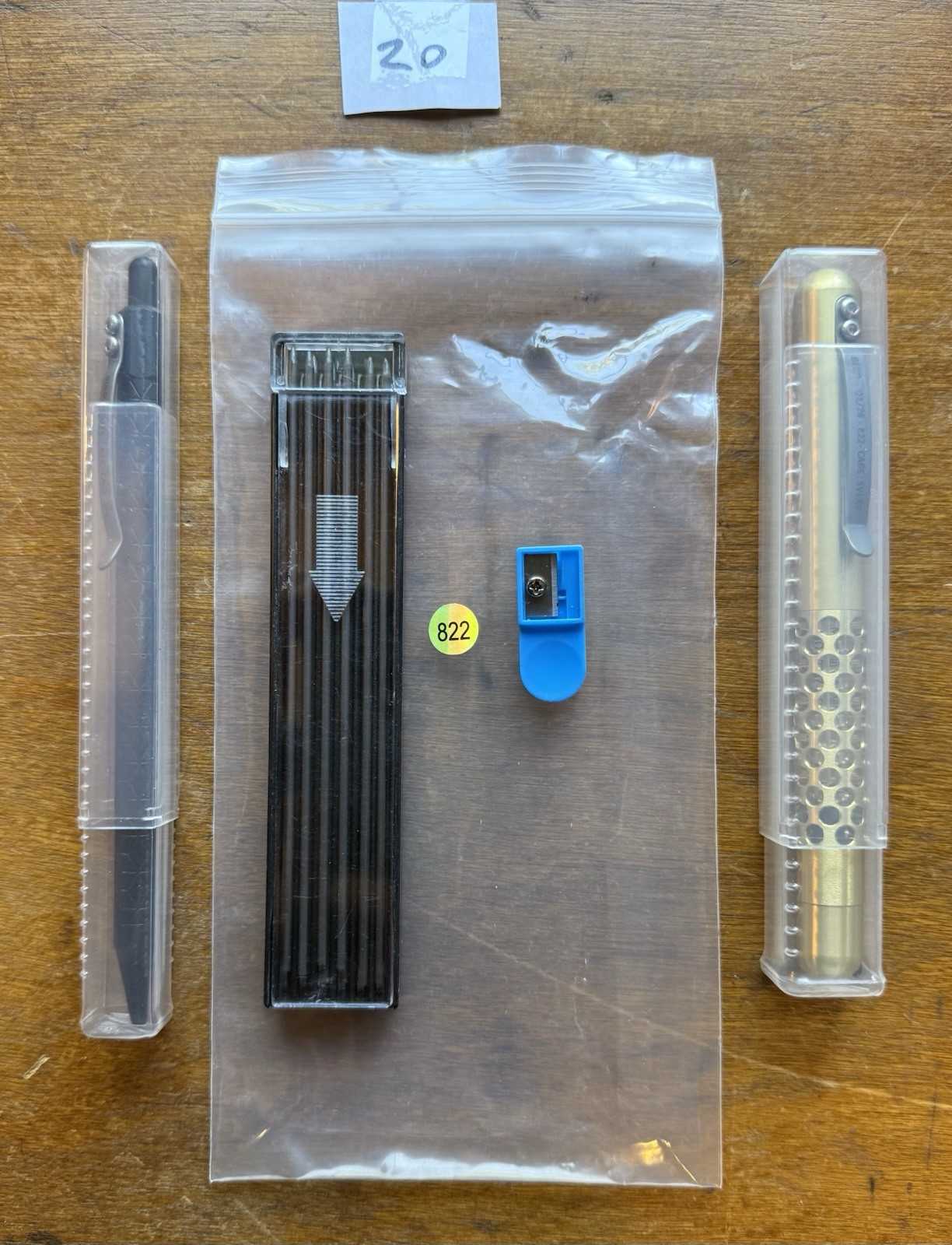 CountyComm Maratac Embassy Pen Drilled Brass Aluminum Pencil Lot Limited EDC NEW