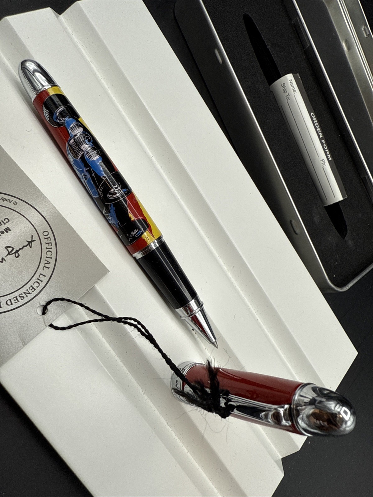 Acme Andy Warhol Mercedes Benz Rollerball pen – VERY RARE