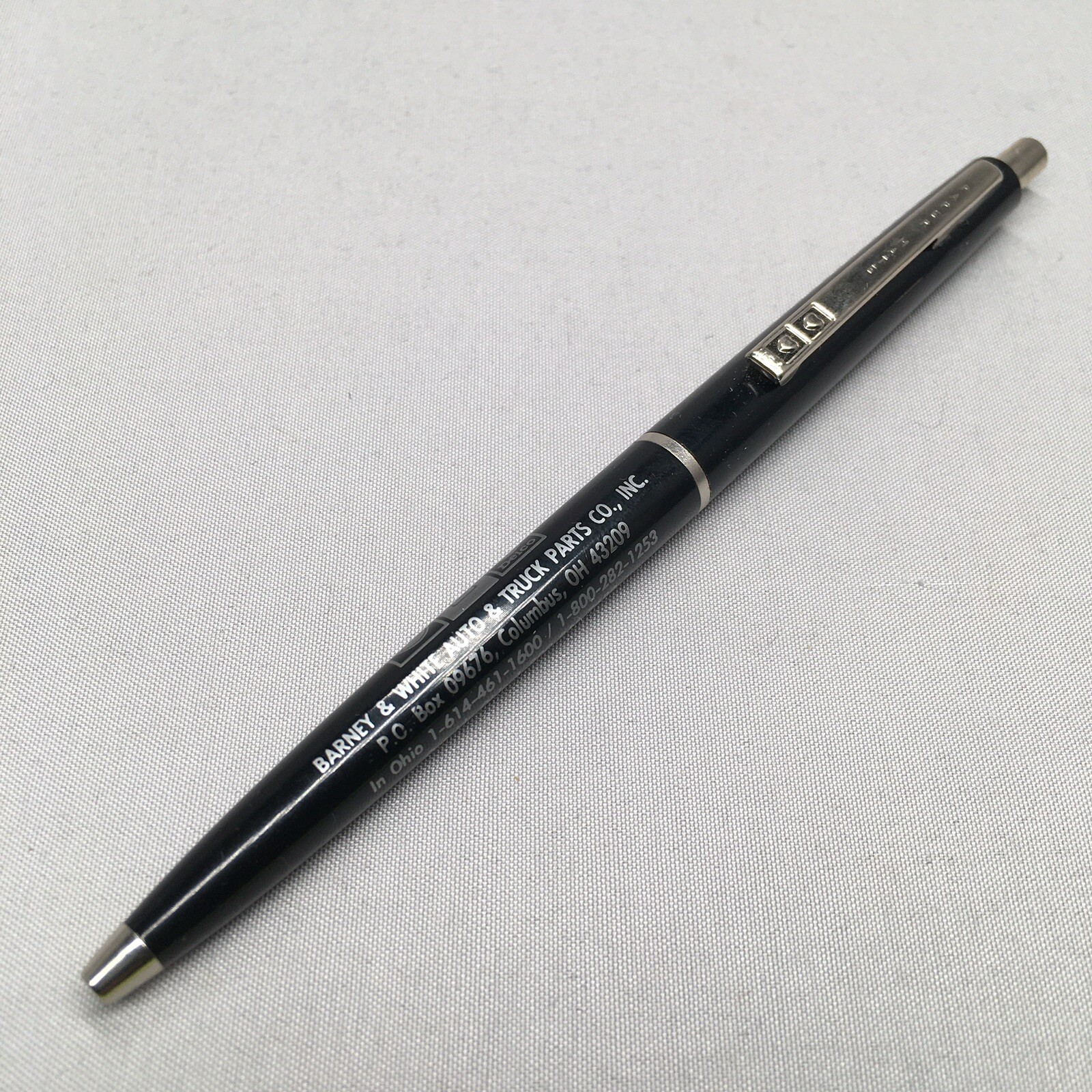 Barney & White Auto & Truck Parts Columbus OH Advertising Pen GM AC Delco Dried