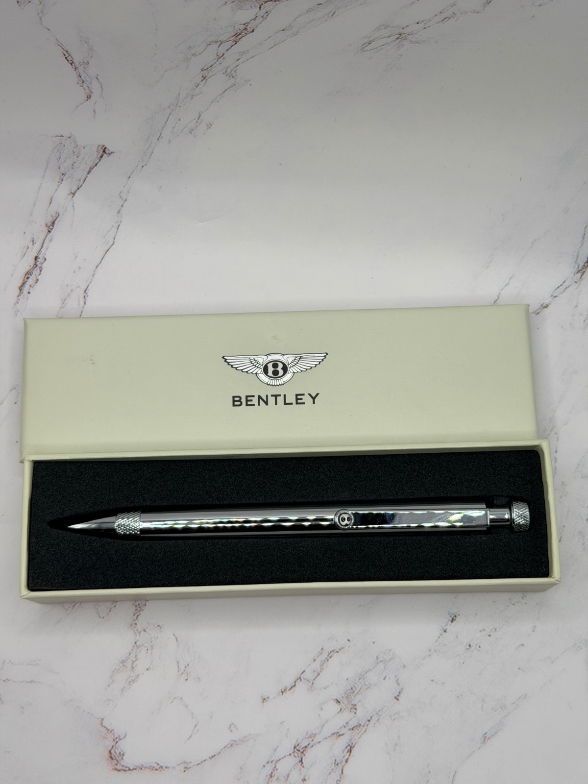 Bentley Ballpoint Pen– Silver VIP Dealer Gift
