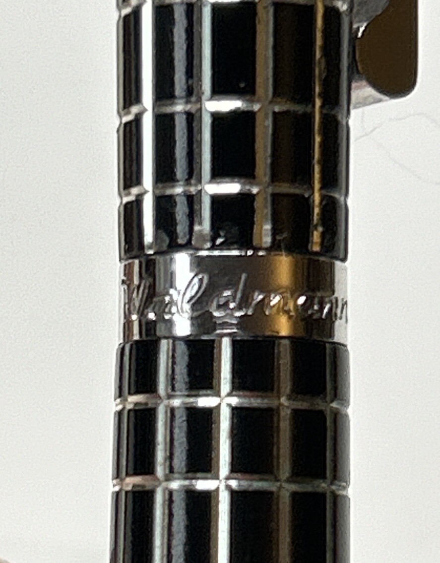 Waldmann Xetra Ballpoint Pen Sterling Silver 925 Xetra Pattern