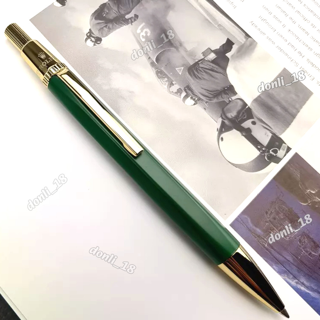 ROLEX Green Gold Ballpoint Pen AD VIP Gift Limited Collector Edition