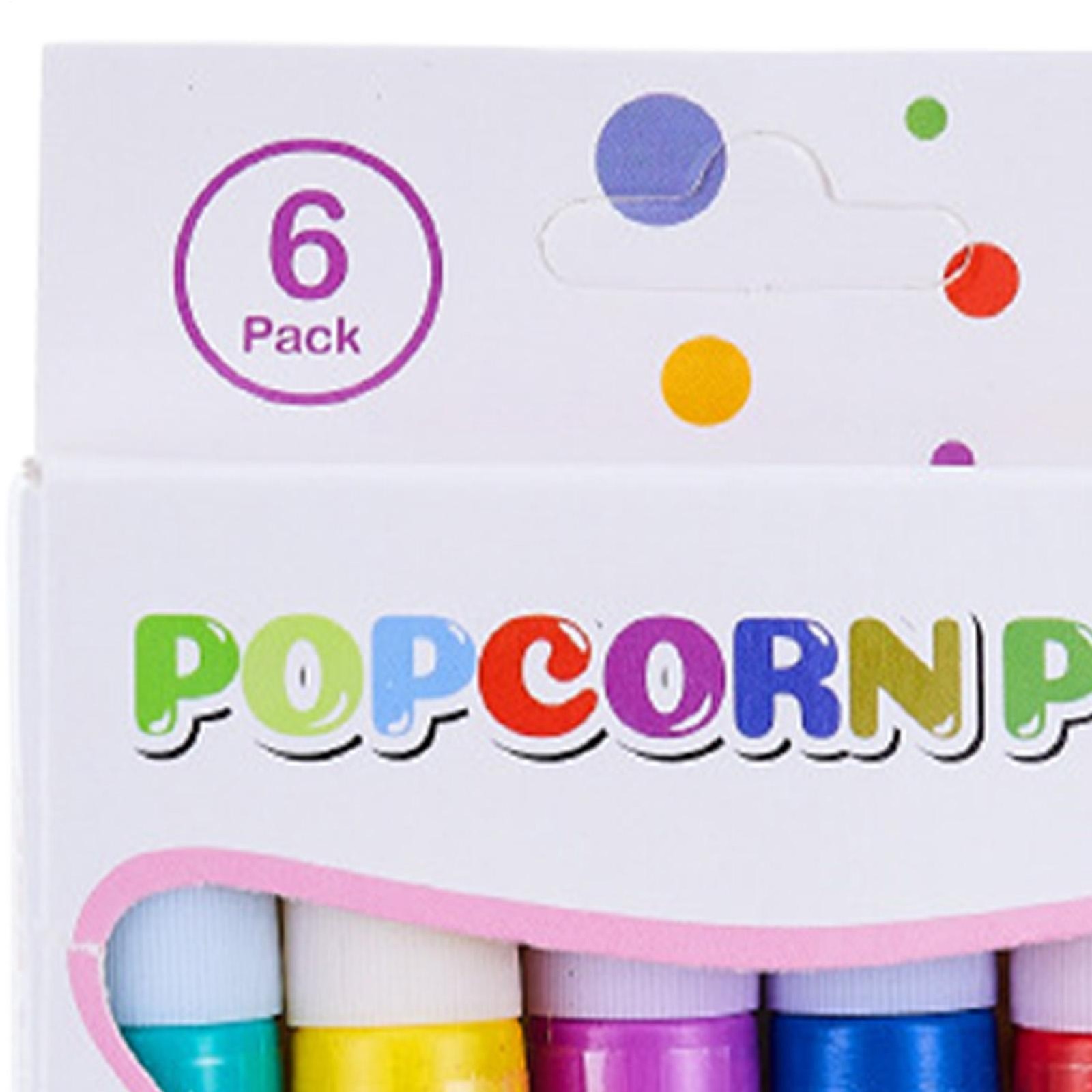 6-12 Sticks Bubble Pen Set 3D Colorful Handmade Heat Activated Painting Markers